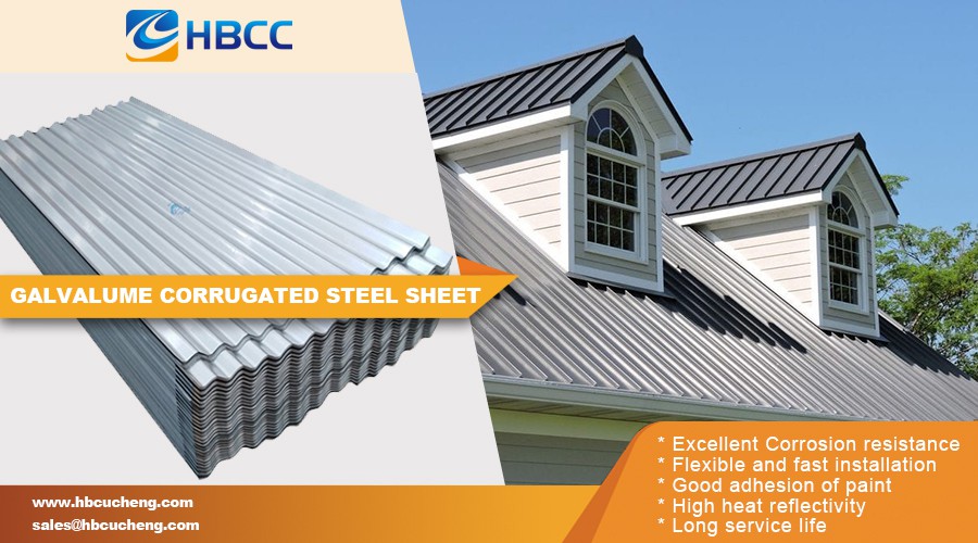 Advantage Aluminum Zinc Alloy Coated Steel Sheet