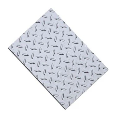 Aluminium geruit blad